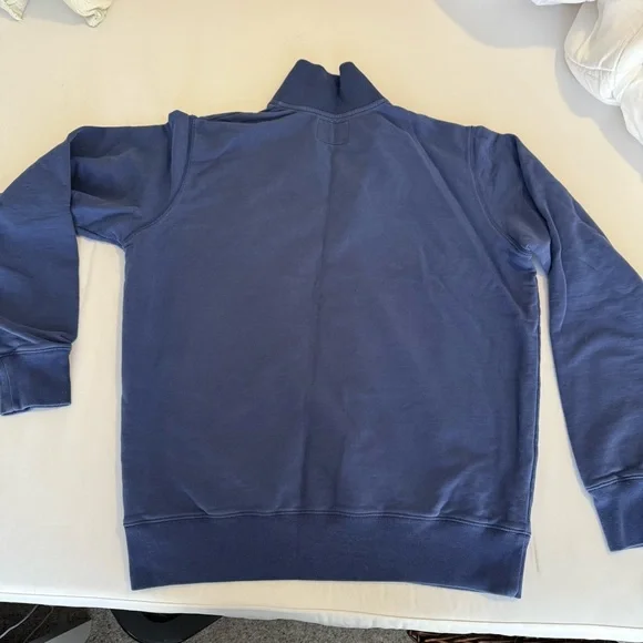 Blue MLB Cubs Quarter-Zip Pullover - Picture 7 of 7